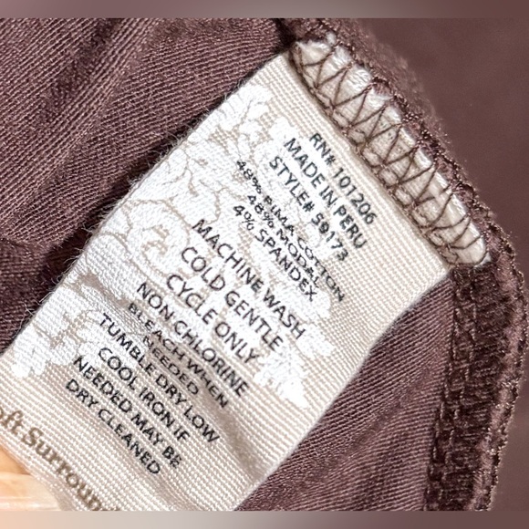 Lot of 2 SOFT SURROUNDINGS plus size surplice tank tops - Picture 4 of 6